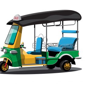 Tuk Tuk Taxi auto rickshaw